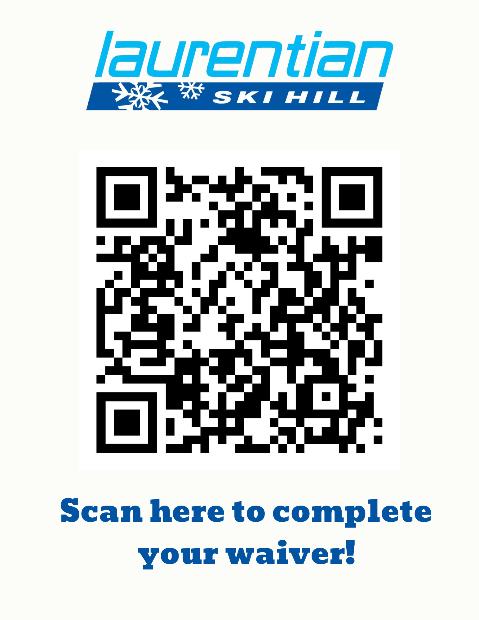 Waiver QR Code